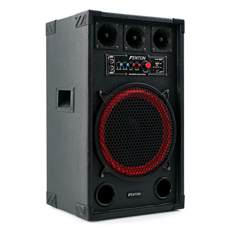Fenton SPB-12, set reproduktorov, aktívny/pasívny, 12", 800 W – Obrázok 2