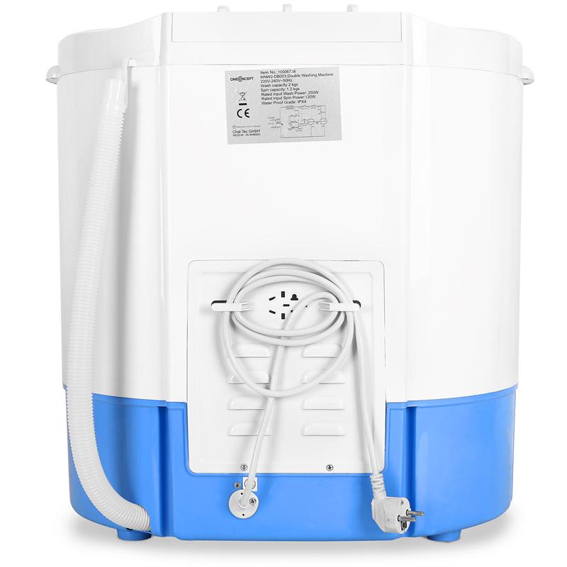 OneConcept DB003 mini práčka s odstreďovaním, 2 kg – Obrázok 4