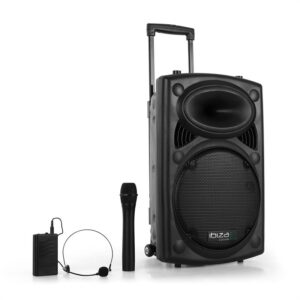 Ibiza Port12VHF-BT 30 cm (12"), PA systém, USB, SD, AUX, MP3, bluetooth