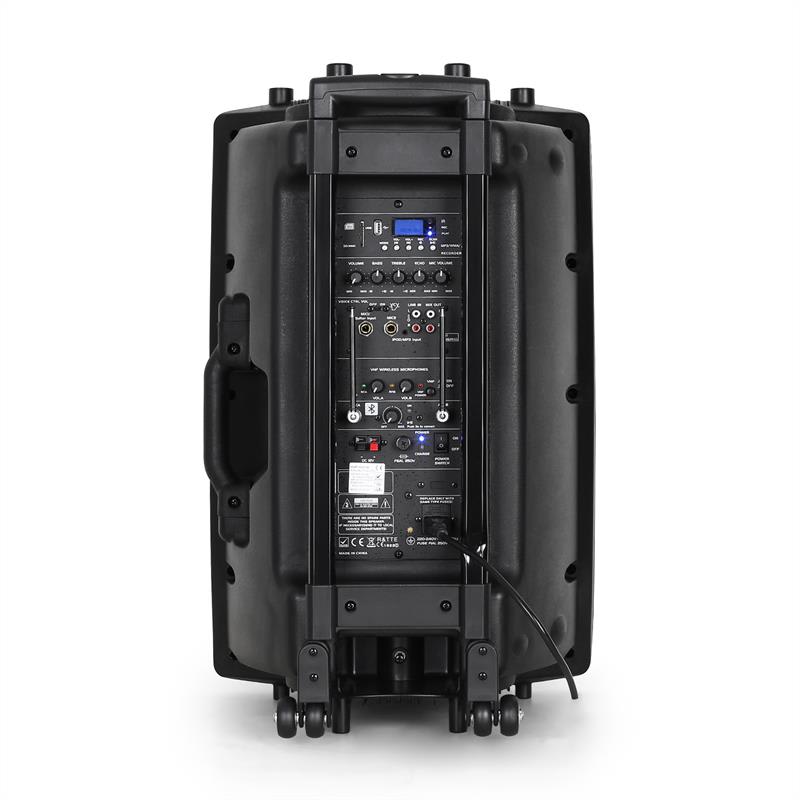 Ibiza Port15VHF-BT 38 cm (15"), PA sys.s USB, SD, AUX, MP3, – Obrázok 2