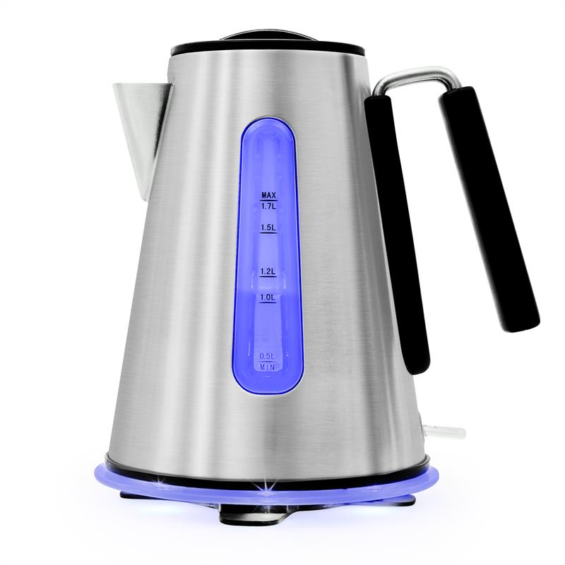 Klarstein Aquavera, rýchlovarná kanvica, 1,7 l, nehrdzavejúca ušľachtilá oceľ, 2200 W – Obrázok 3