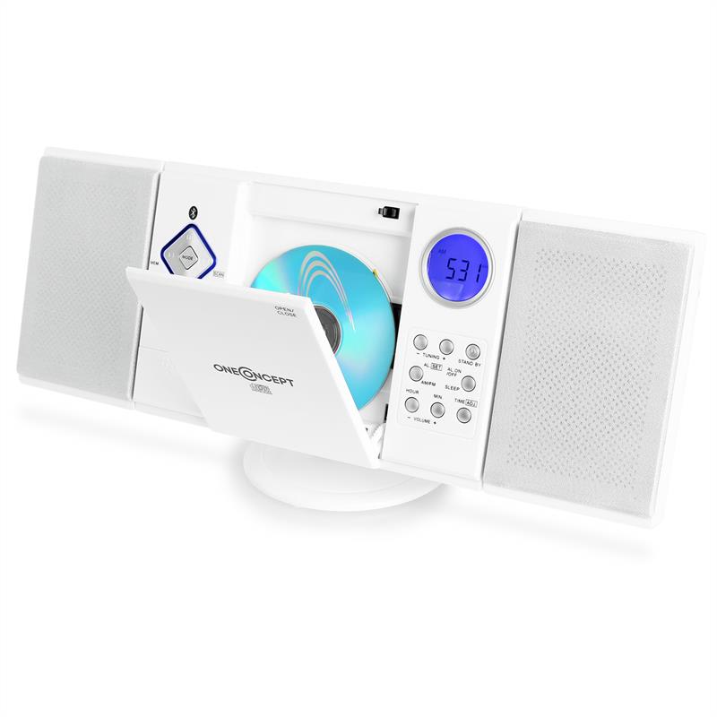OneConcept V-12-BT bluetooth stereosystém s FM, USB, SD, AUX – Obrázok 4