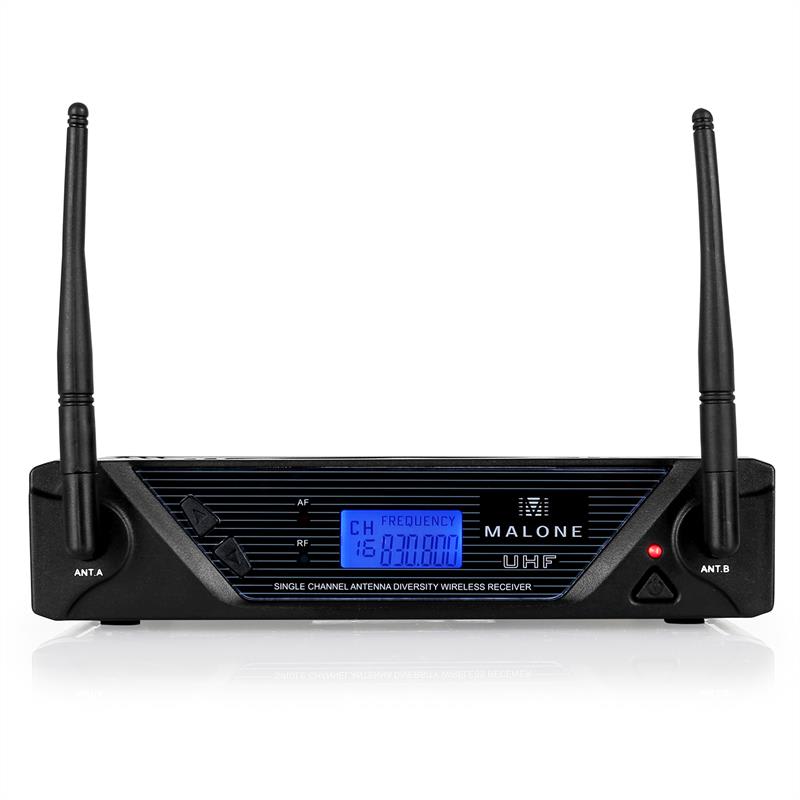 Malone Bezdrôtový mikrofónový set UHF-350 Solo, 1 kanál – Obrázok 2