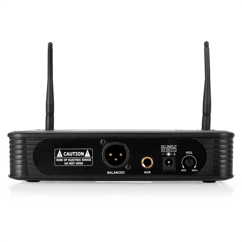 Malone Bezdrôtový mikrofónový set UHF-350 Solo, 1 kanál – Obrázok 3
