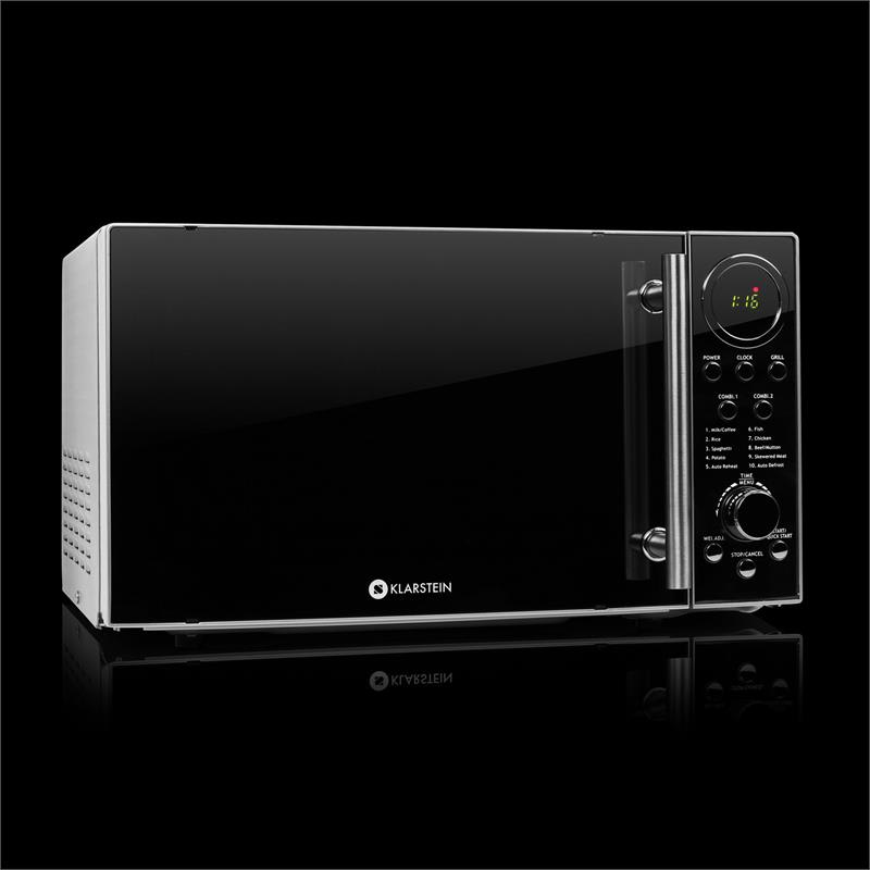 Klarstein Luminance Prime mikrovlnná rúra s grilom, 700W, 20 – Obrázok 2
