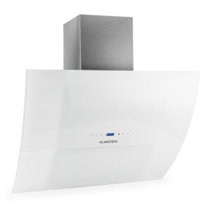 Klarstein RGL90WH komínový digestor, voľný priestor pre hlavu, 90 cm,600 m³/h