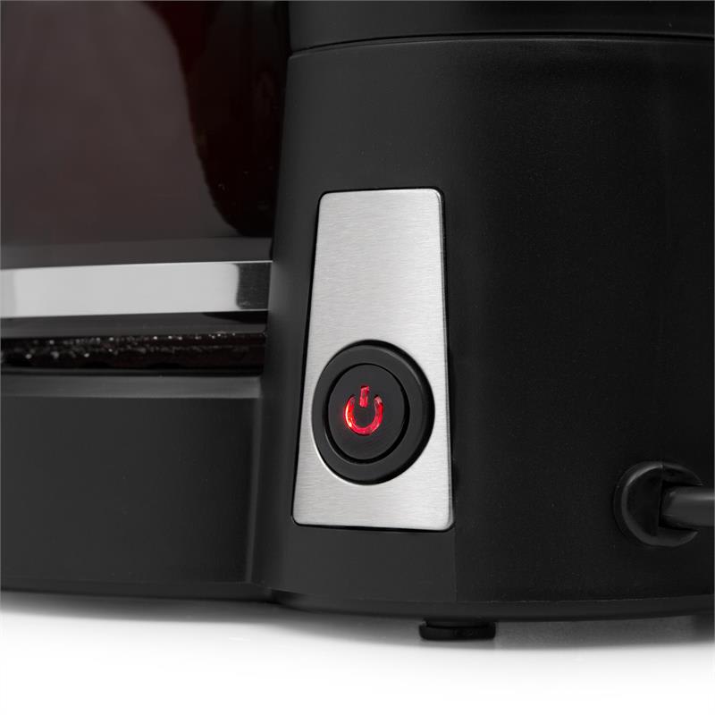 Klarstein Minibarista, 550 W, 0,6 l, kávovar, čierny – Obrázok 4