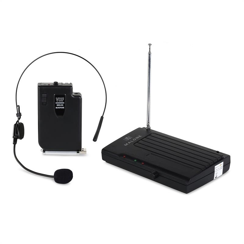 Malone VHF-1-HS, 1-kanálový mikrofónový set, bezdrôtový – Obrázok 4