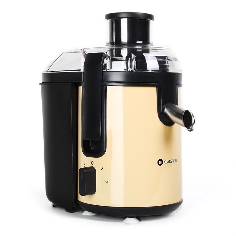 Klarstein OJ2-FRUIT-TORNADO-CR, 400 W, krémový, oceľ – Obrázok 2