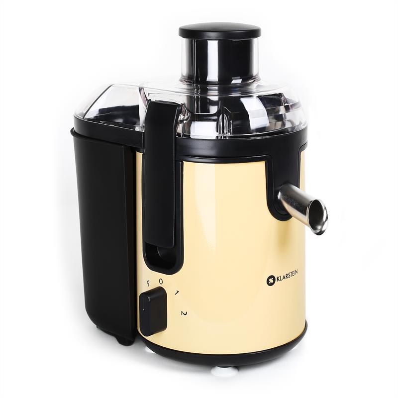 Klarstein OJ2-FRUIT-TORNADO-CR, 400 W, krémový, oceľ – Obrázok 3