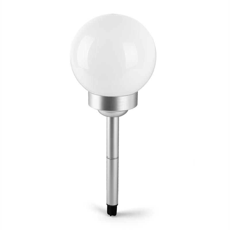 OneConcept LED-Flower 20, záhradné svietidlo, solárna lampa, Ø 20 cm, 2 LED diódy, IP44, teplá biela – Obrázok 2