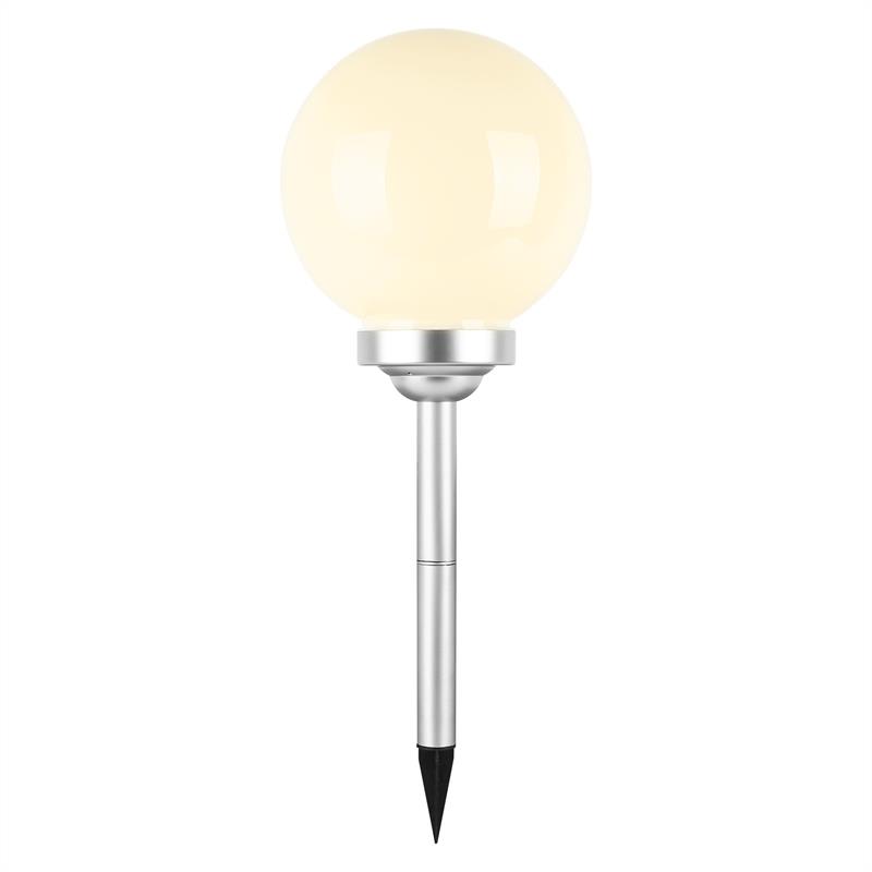 OneConcept LED-Flower 30, záhradné svietidlo, solárna lampa, Ø 30 cm, 4 LED diódy, IP44, teplá biela