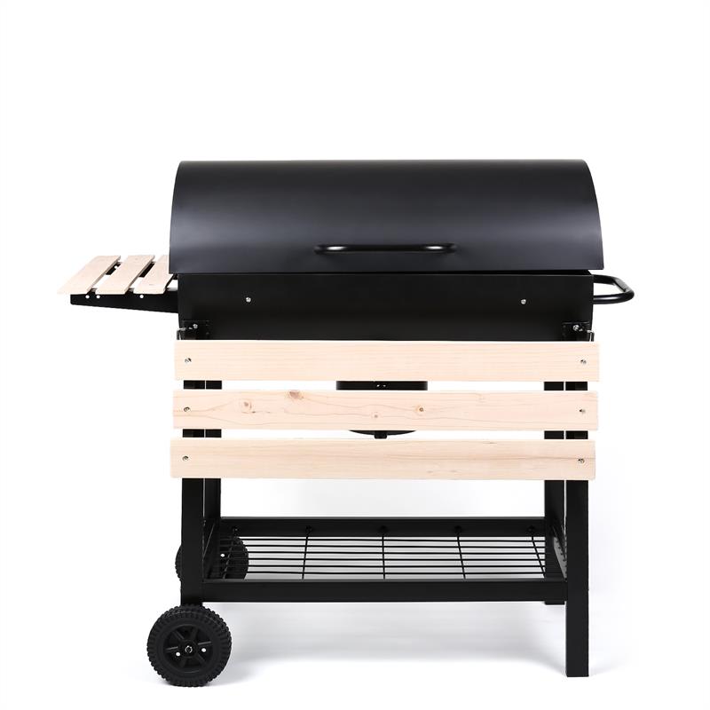 OneConcept Beef Butler, gril na drevené uhlie, udiareň – Obrázok 3