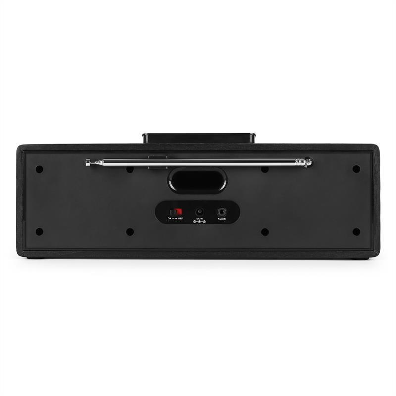 Auna Princeton Bluetooth reproduktor FM AUX čierny – Obrázok 3