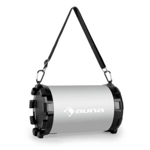 Auna Dr. Silver Boom 2.1- bluetooth reproduktor, USB, SD, AUX, akumulátor