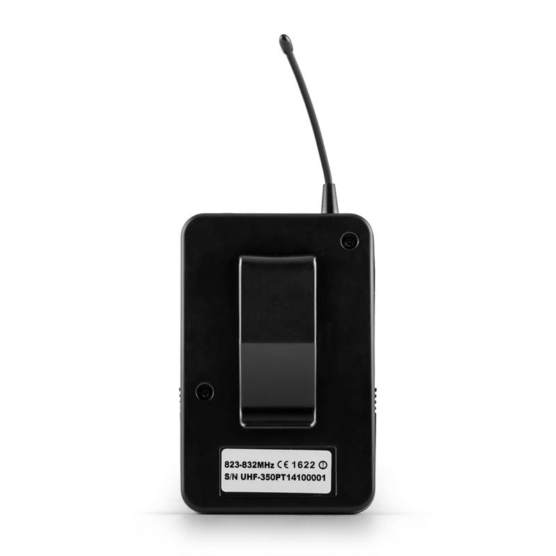 Malone Duett Pro V2, 2-kanálový UHF bezdrôtový mikrofónový set, dosah 50 m – Obrázok 5