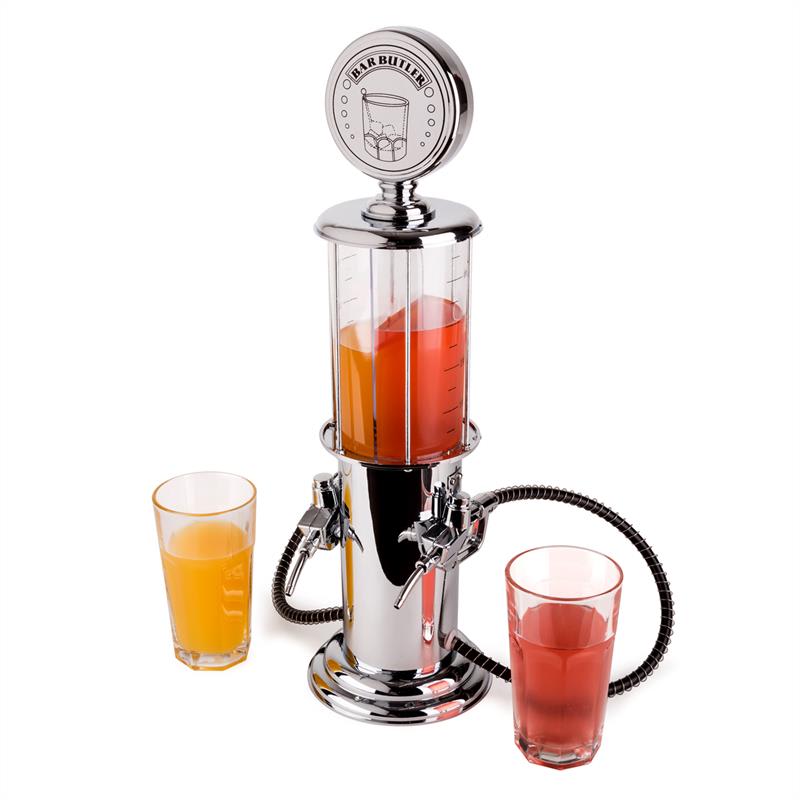 OneConcept Hazzlehov Duett Bar Butler, 2 x 450 ml – Obrázok 4