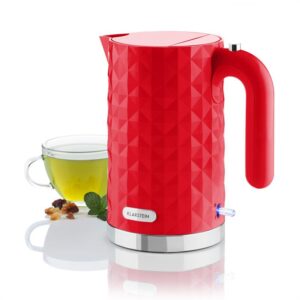 Klarstein Granada Rossa, 2200 W, 1,7 l, rýchlovarná kanvica, červená