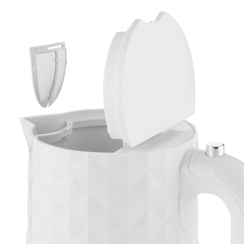 Klarstein Granada Bianca, 2200 W, 1,7 l, rýchlovarná kanvica – Obrázok 4