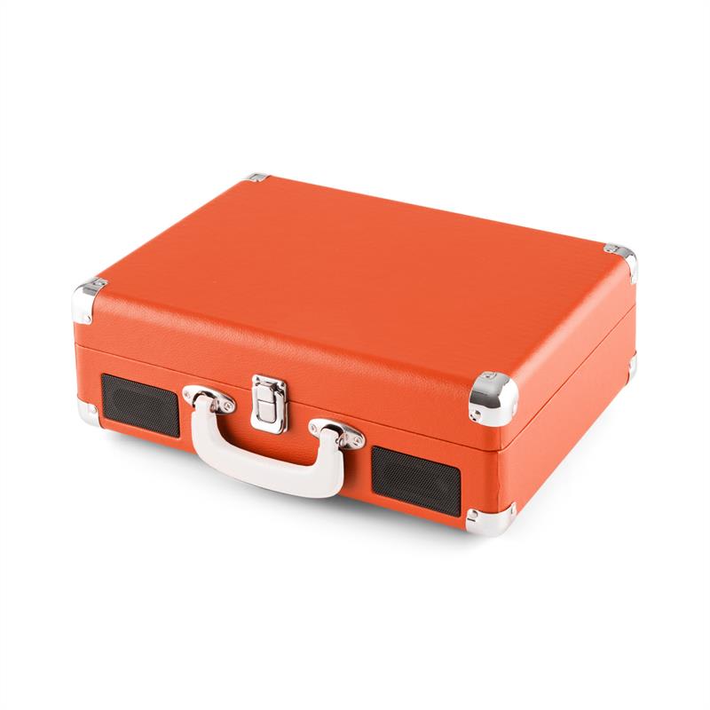 Auna Peggy Sue, retro gramofón, LP, USB, oranžový – Obrázok 5