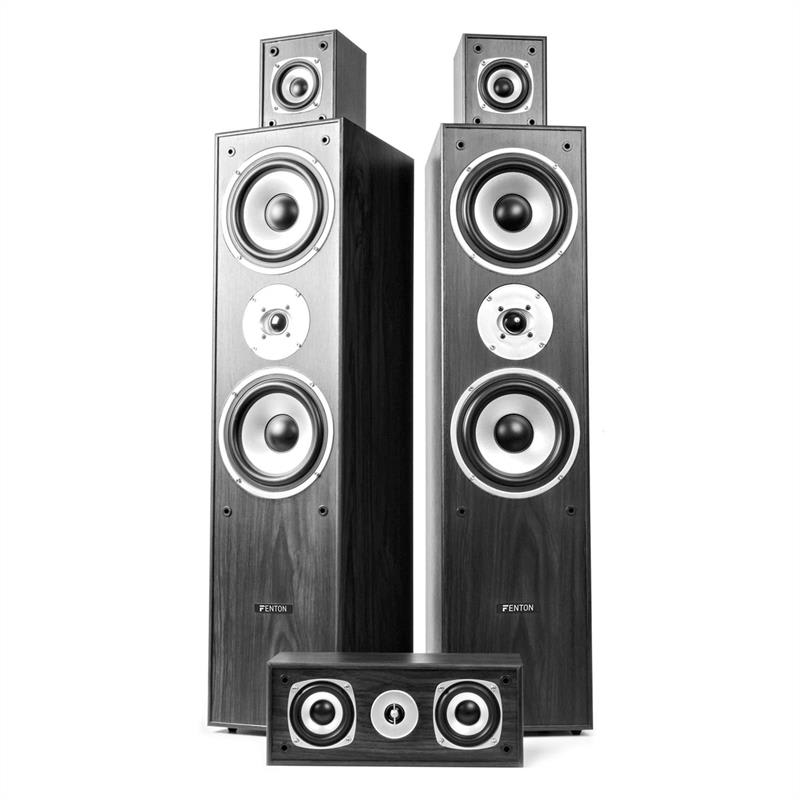 Fenton SKY-100.330, 5.0 systém domáceho kina, 335 W, RMS, čierny – Obrázok 2