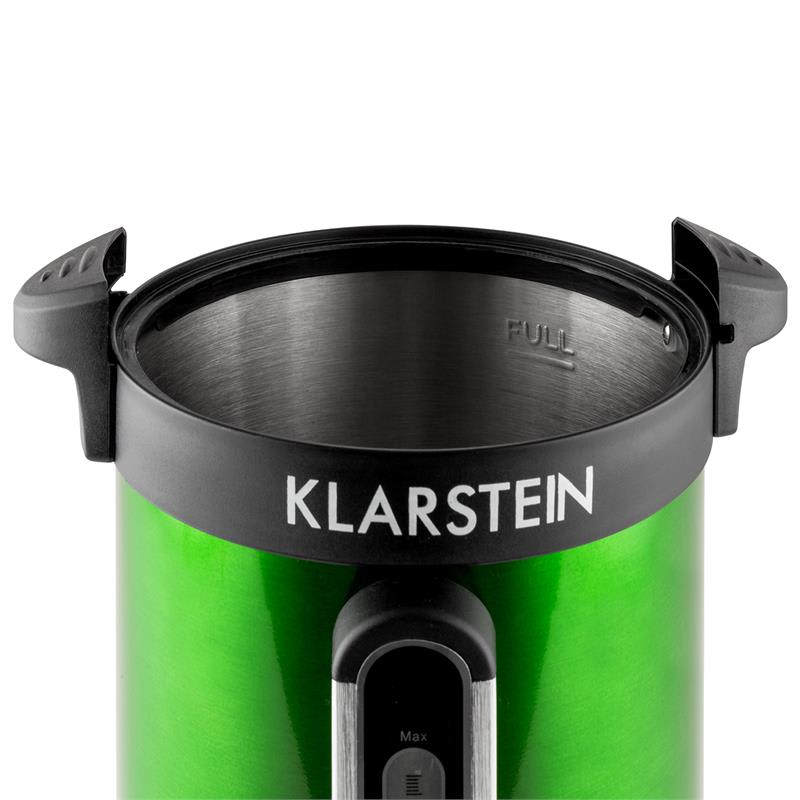 Klarstein Big-Bacchus, 8,8 l, nádoba na varené víno, nerezová oceľ, zelená, prenosná – Obrázok 5