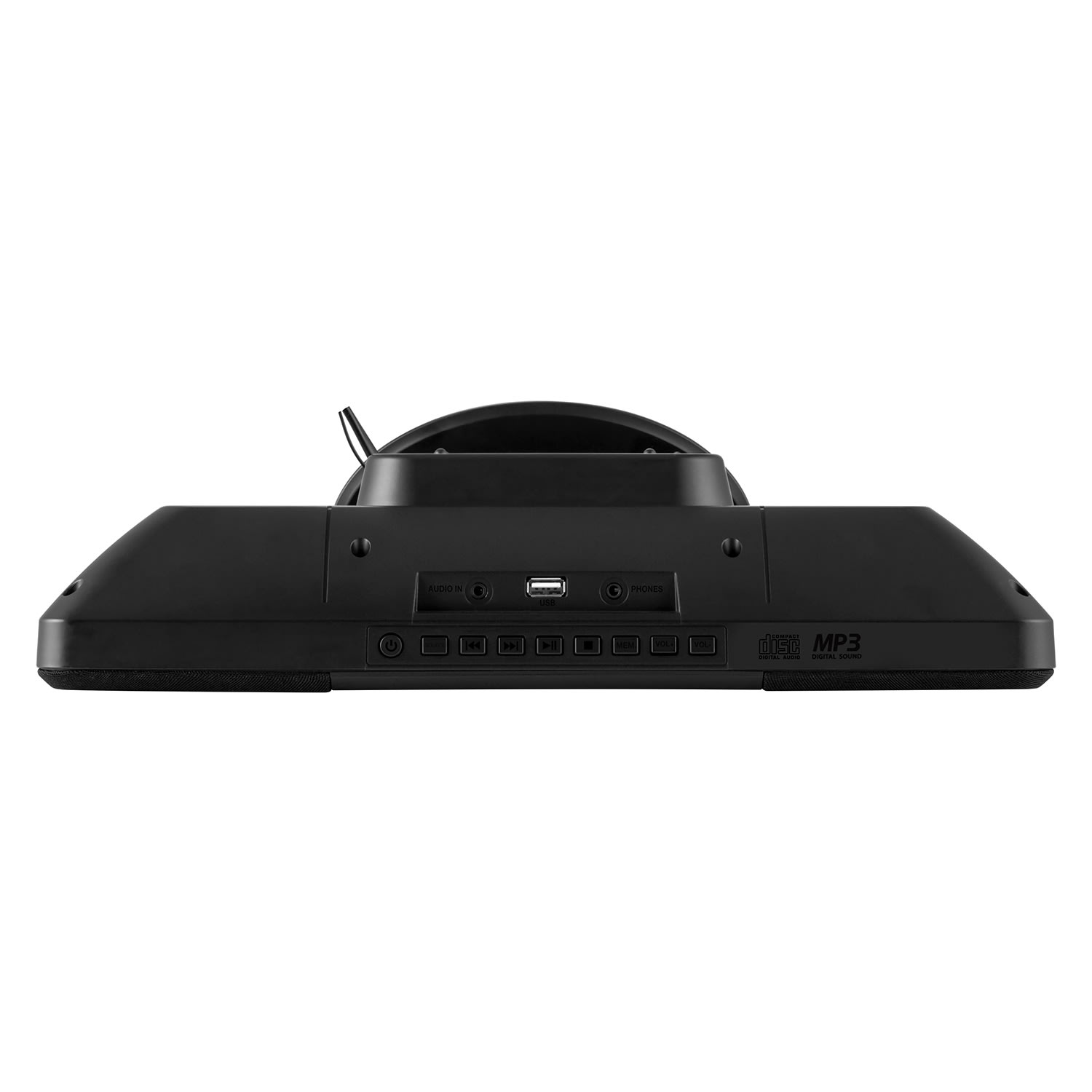 OneConcept V-13 BT, sterosystém s CD MP3 USB bluetooth rádiom, nástenná montáž – Obrázok 4