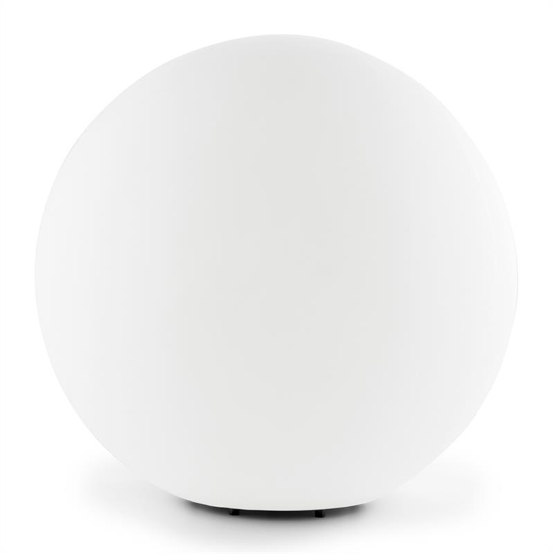 Lightcraft Shineball XL, záhradné svietidlo, guľovité, 50 cm, biele