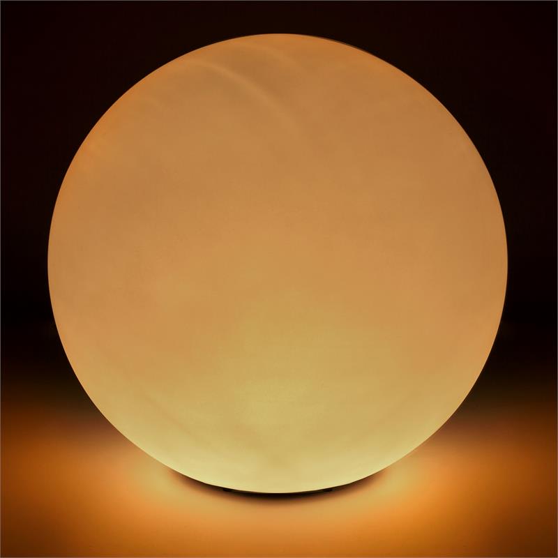 Lightcraft Shineball XL, záhradné svietidlo, guľovité, 50 cm, biele – Obrázok 2