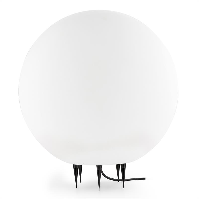Lightcraft Shineball XL, záhradné svietidlo, guľovité, 50 cm, biele – Obrázok 3