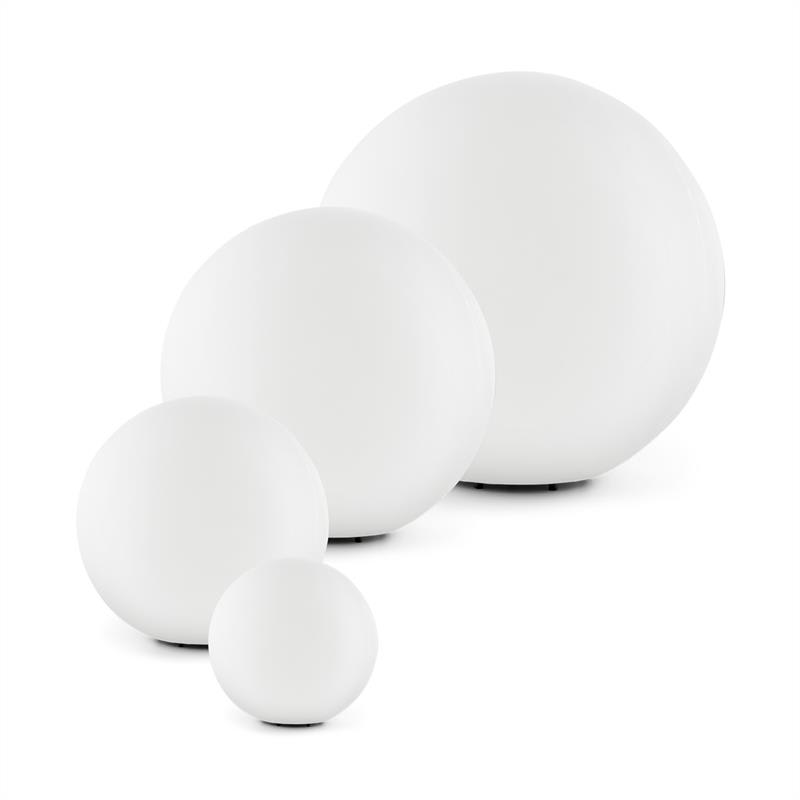 Lightcraft Shineball XL, záhradné svietidlo, guľovité, 50 cm, biele – Obrázok 5