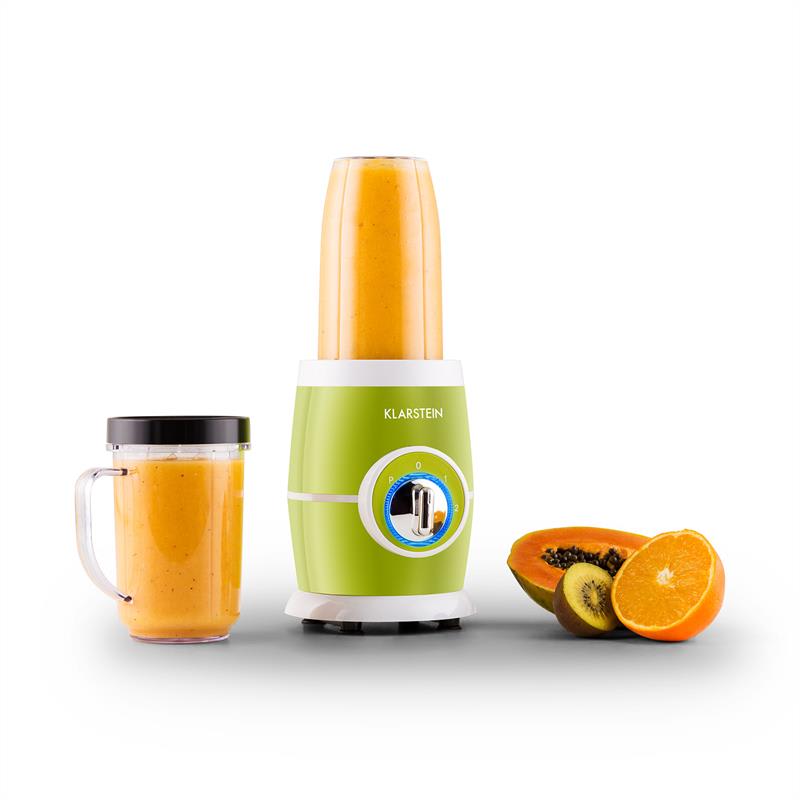 Klarstein Juicinho Verde, 220 W, stolný mixér, príprava smoothie, 8-dielny set – Obrázok 2