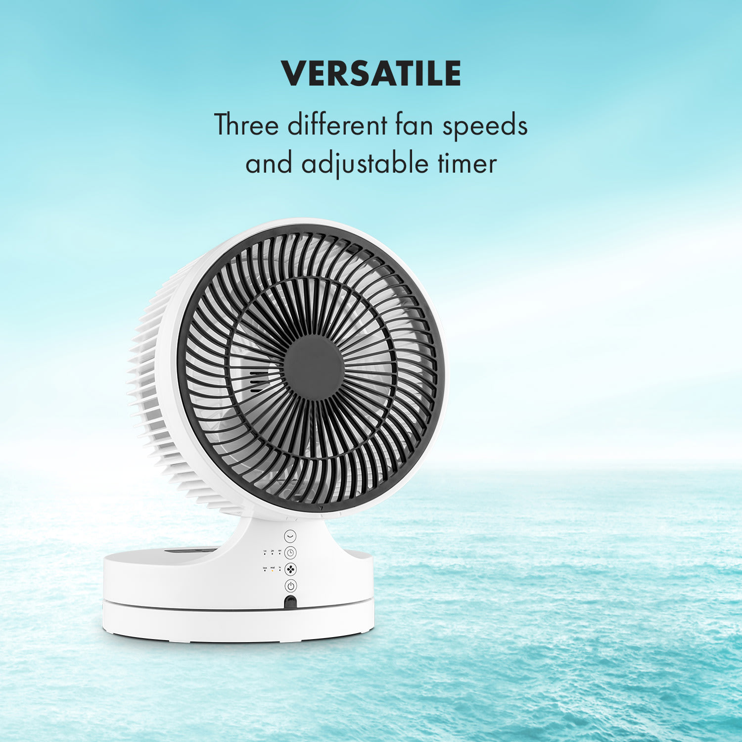 Klarstein Touchstream, stojanový ventilátor, 35 W, biely – Obrázok 4