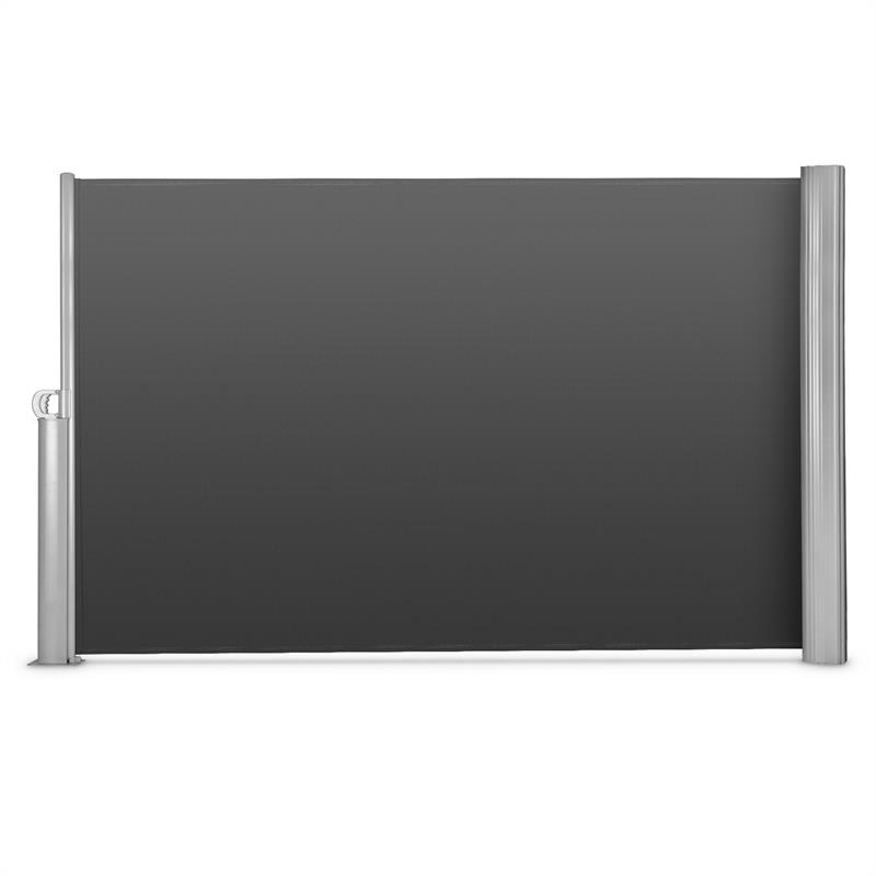 Blumfeldt Bari 320, bočná clona, bočná roleta, 300 x 200 cm, hliník, antracitová – Obrázok 2