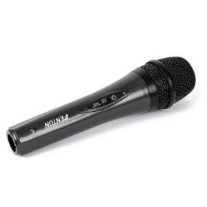 Fenton / Skytec, čierny dynamický mikrofón, vrátane 4m kábla