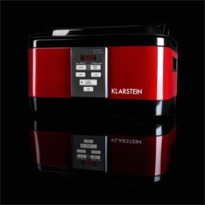 Klarstein Tastemaker Sous-vide Garer, 550 W, 6 l, elektrický hrniec, červený