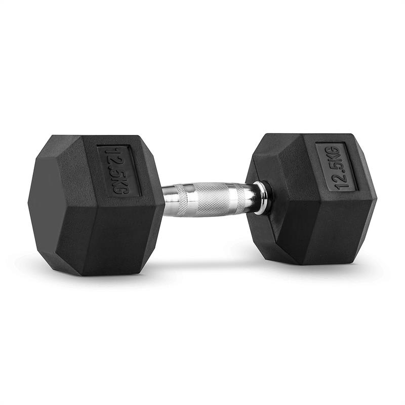 Capital Sports Hexbell 12,5, 12,5kg, dvojica krátkoručných činiek (dumbbell) – Obrázok 2