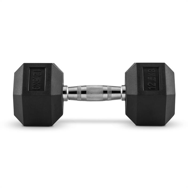 Capital Sports Hexbell 12,5, 12,5kg, dvojica krátkoručných činiek (dumbbell) – Obrázok 3