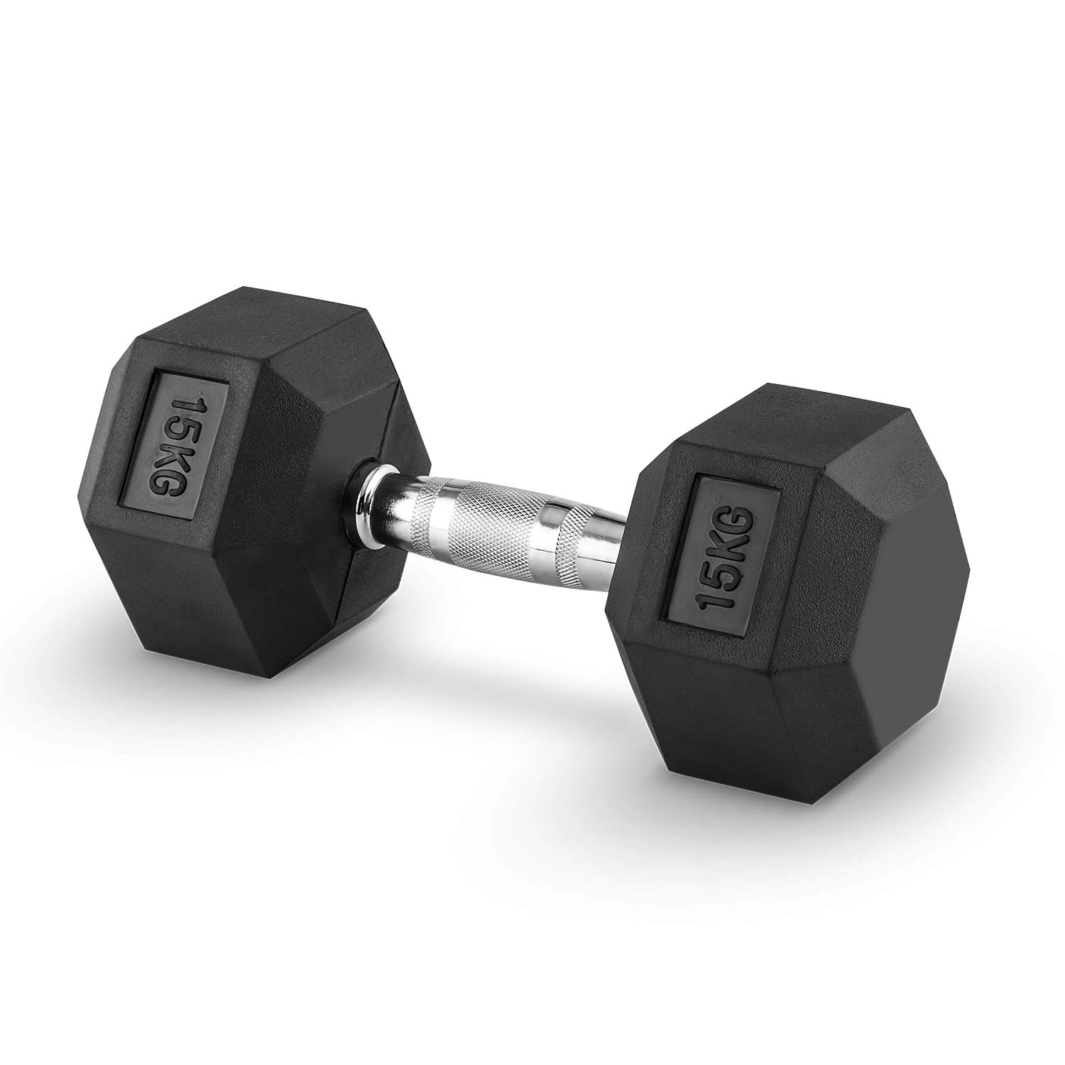 Capital Sports Hexbell, Dumbbell, činka, 15kg – Obrázok 5