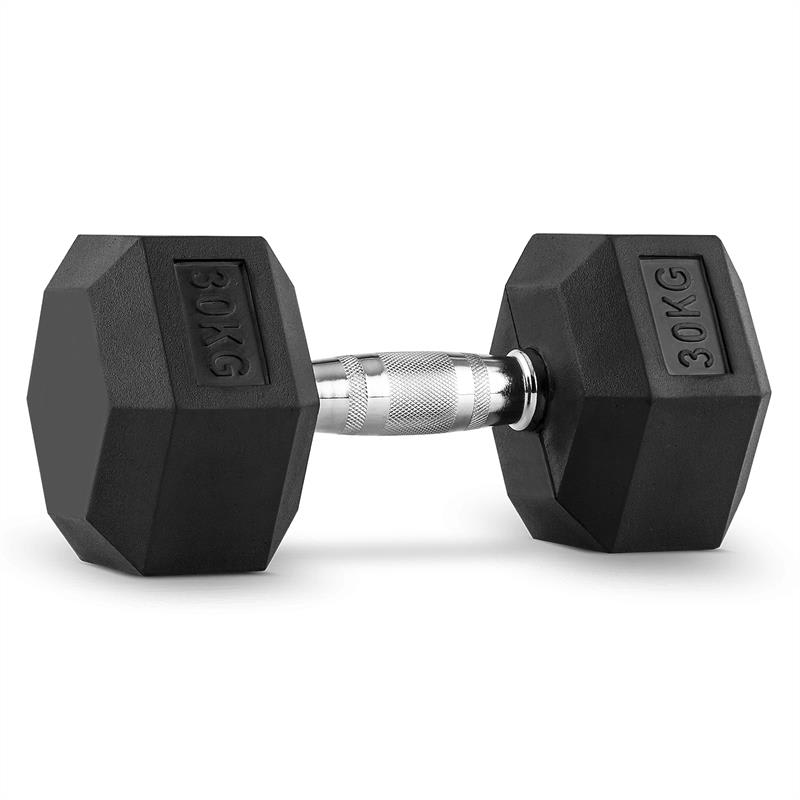 Capital Sports Hexbell 30, 30kg, krátkoručná činka (dumbbell) – Obrázok 3