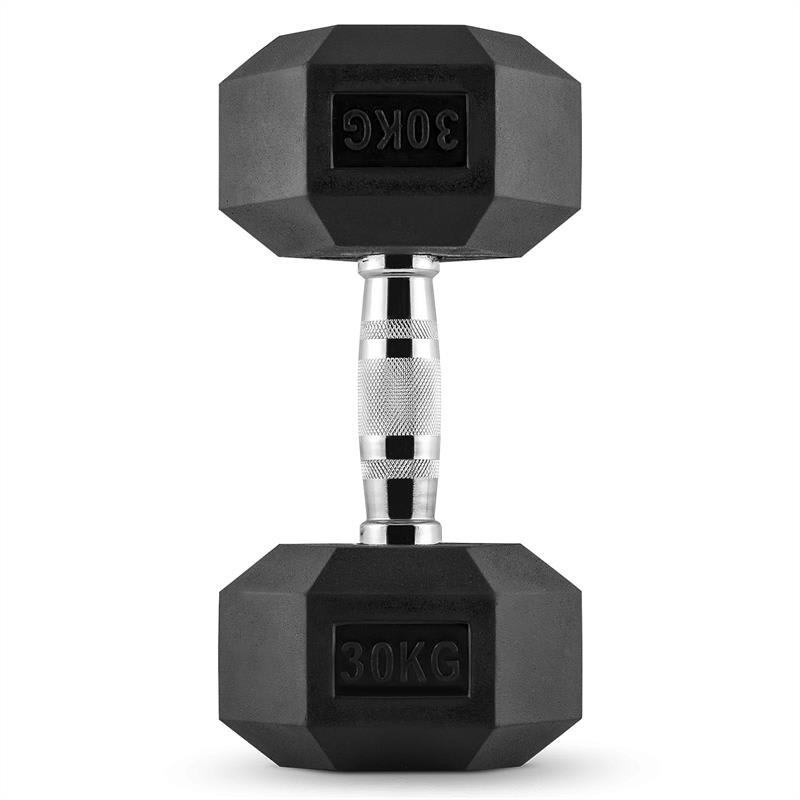 Capital Sports Hexbell 30, 30kg, krátkoručná činka (dumbbell) – Obrázok 5