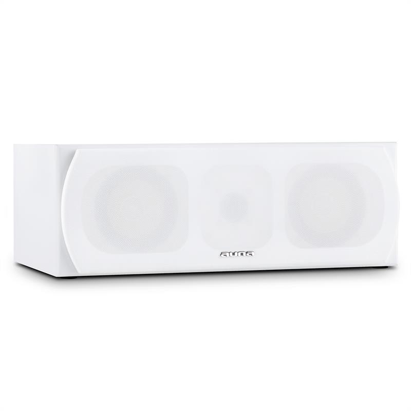 Auna Linie 501 CS-WH, 120W, pasívny centrálny reproduktor, biely – Obrázok 2