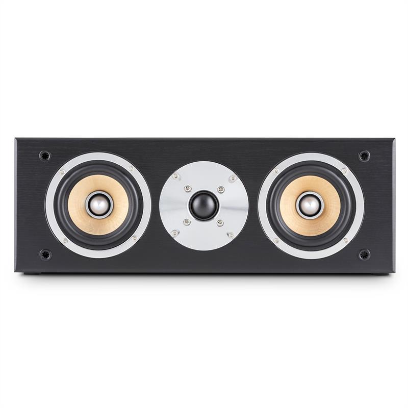 Auna Linie 501 CS-BK, 120W, pasívny centrálny reproduktor, čierny – Obrázok 3
