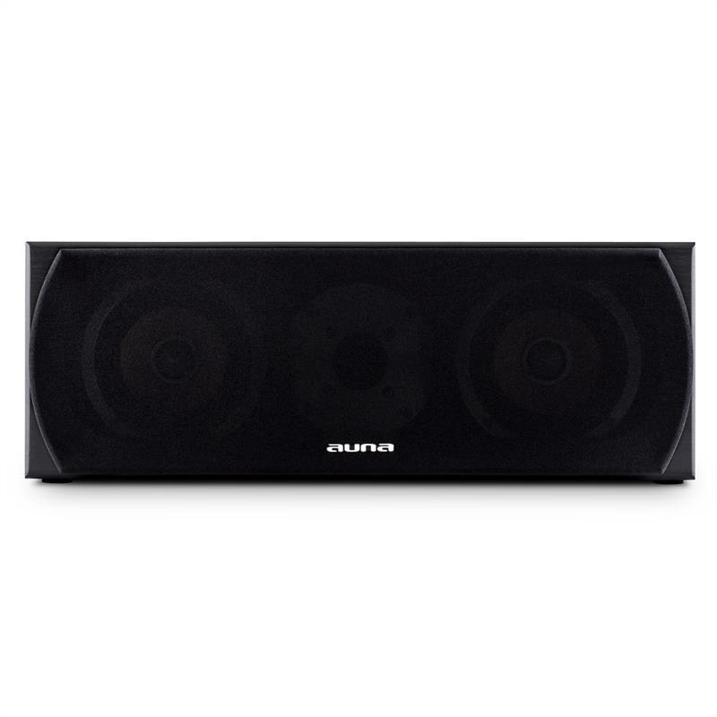 Auna Linie 501 CS-BK, 120W, pasívny centrálny reproduktor, čierny – Obrázok 4