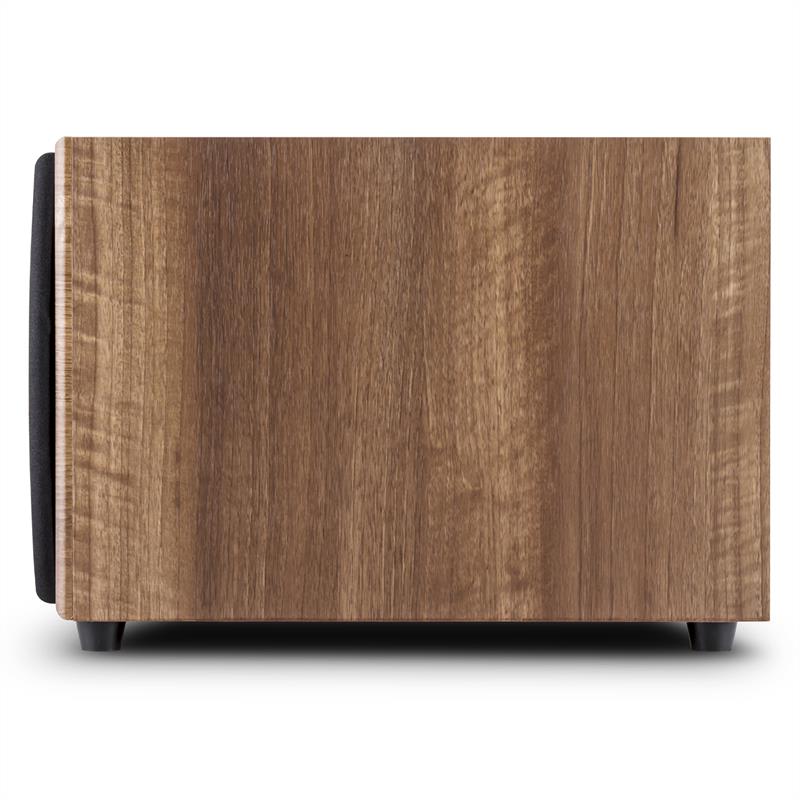 Auna línia 501 SW WN, 500 W, aktívny subwoofer, vlašský orech – Obrázok 4