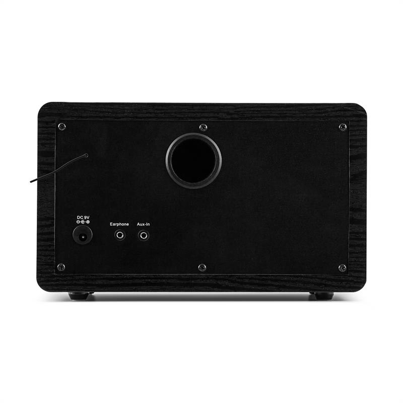 Auna IR-150, internetové rádio, FM, DLNA, WLAN, retro, diaľkové ovládanie, drevená skriňa – Obrázok 5