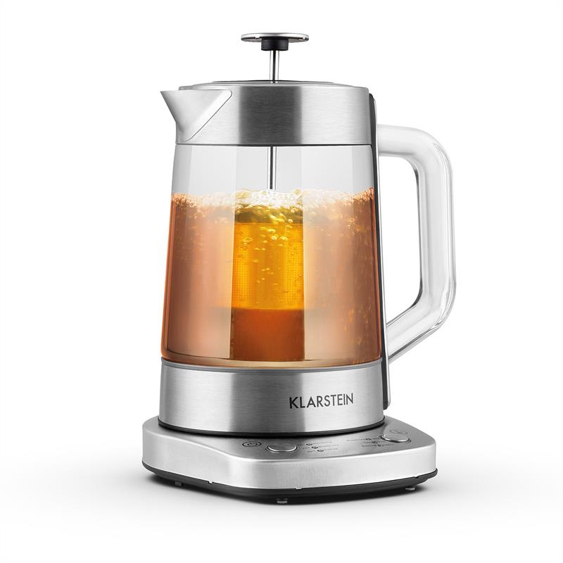 Klarstein Assam Express, varič čaju, 1.5 l, 1500 W, sitko na čaj, nerezová oceľ – Obrázok 3