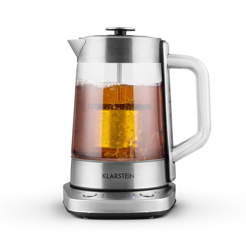 Klarstein Assam Express, varič čaju, 1.5 l, 1500 W, sitko na čaj, nerezová oceľ – Obrázok 4