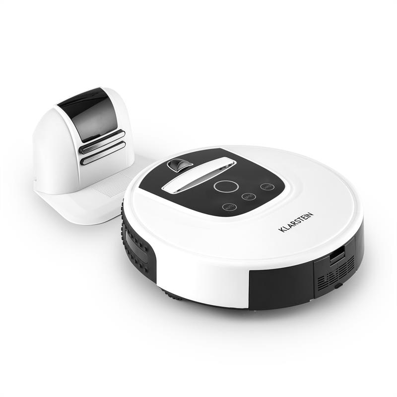 Klarstein Cleanhero, robotický vysávač, automatický, diaľkové ovládanie, biely – Obrázok 3