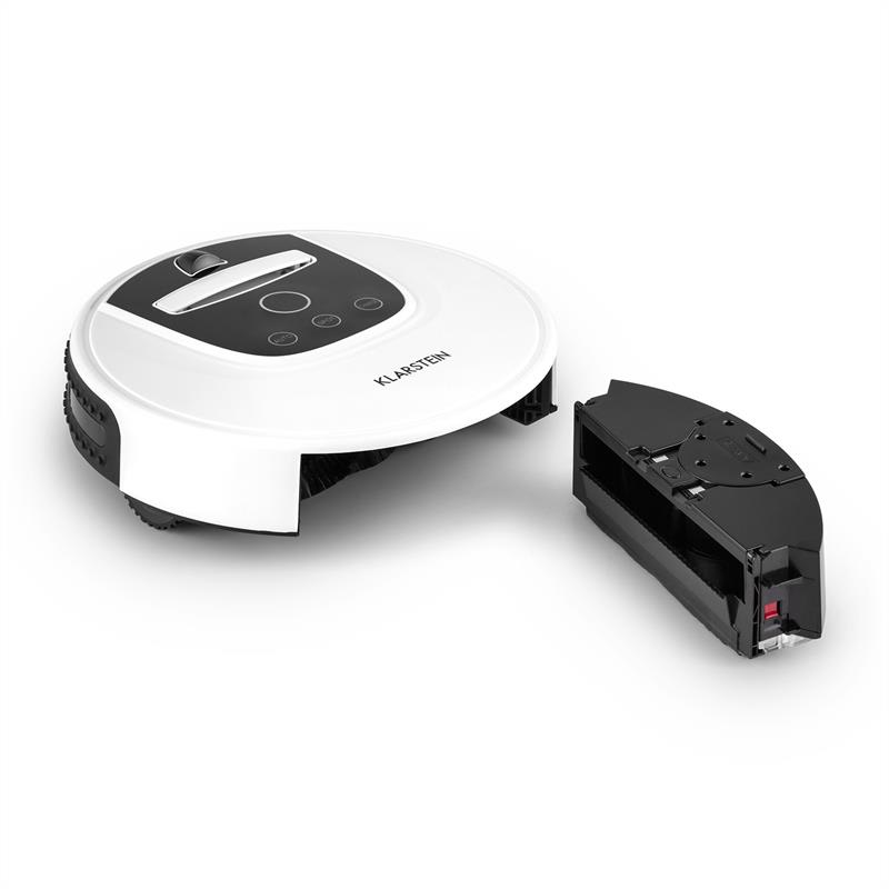 Klarstein Cleanhero, robotický vysávač, automatický, diaľkové ovládanie, biely – Obrázok 4
